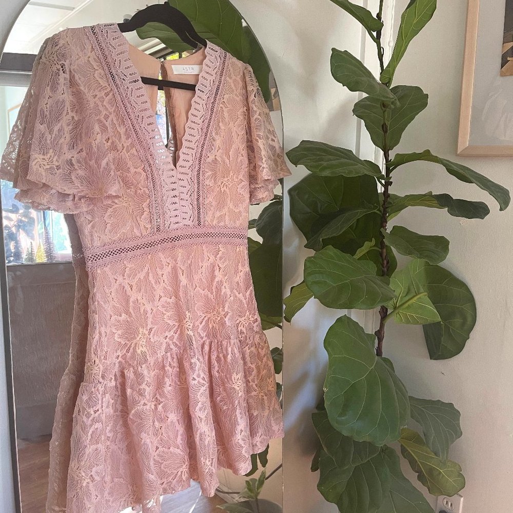 Pink Mini Dress / ASTR the Label